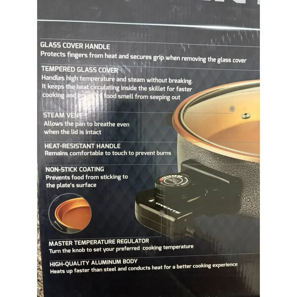 Ovente Electric skillet NEW